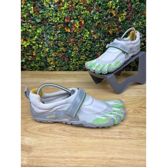 Vibram Fivefingers Bikila W345 Women's Size 8.5-9 US - 40 EU Green Gray Barefoot - Picture 1 of 12
